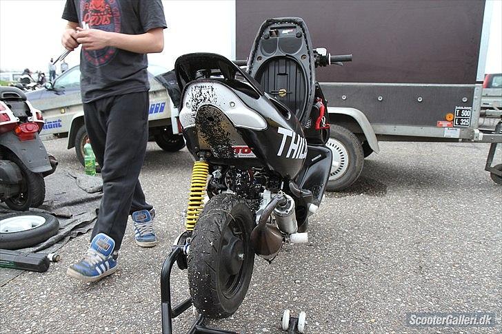 Aprilia Sonic TeamCross 18.40 hk - Det tog under 2min og brænde et sprit nyt bagdæk af :D billede 20