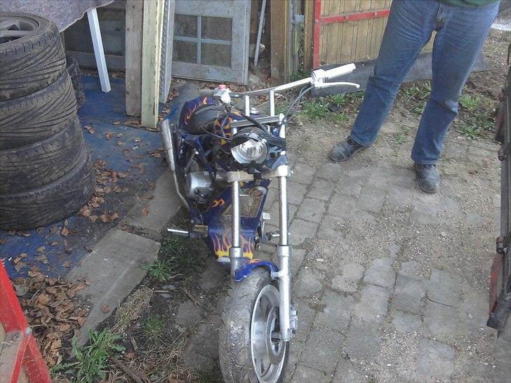 MiniBike Diablo Mini Chopper 125cc 4-gear billede 5