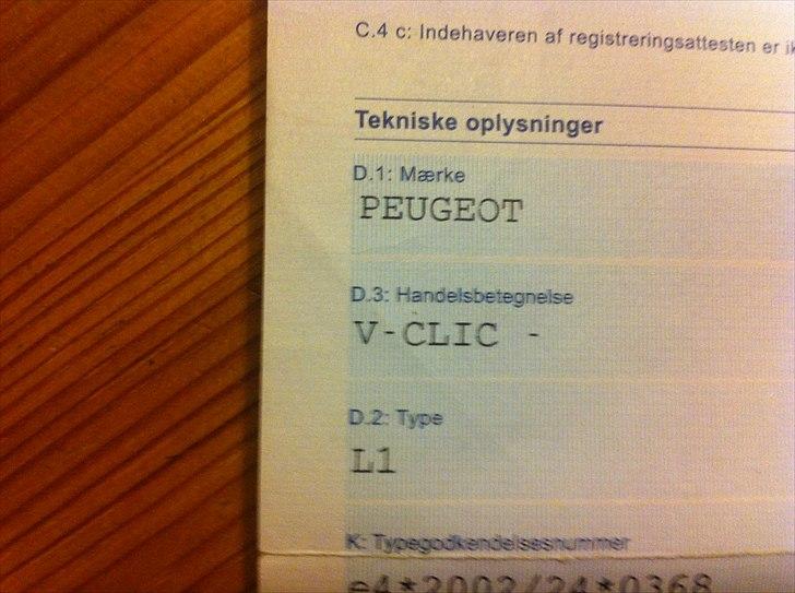 Peugeot v-clic (SOLT) billede 9