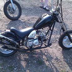 MiniBike Chopper/byttet til dirtbike