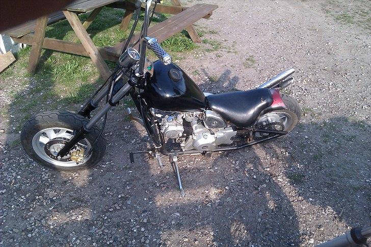 MiniBike Chopper/byttet til dirtbike billede 1