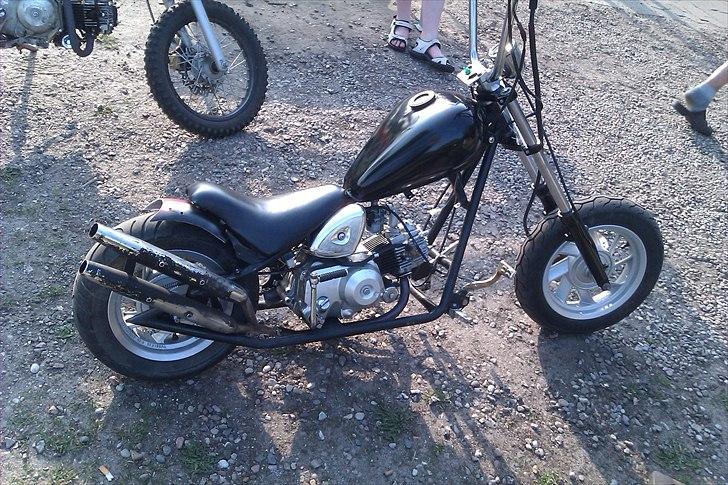 MiniBike Chopper/byttet til dirtbike billede 2