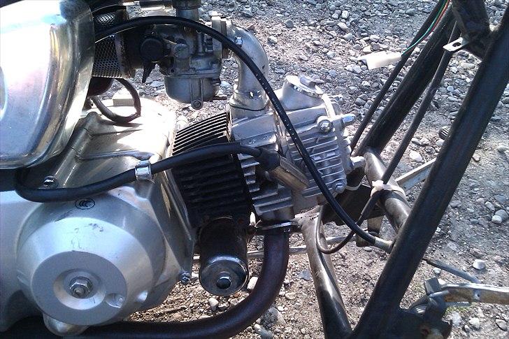 MiniBike Chopper/byttet til dirtbike billede 3