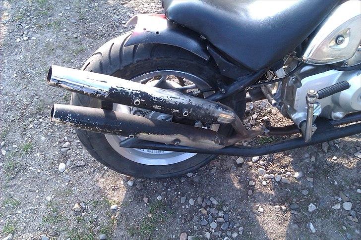 MiniBike Chopper/byttet til dirtbike billede 4