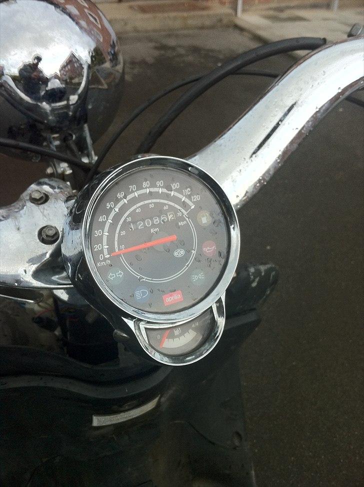 Aprilia habana custom Chrom solgt billede 7