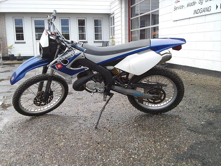 Derbi senda Xtreme 80cc   - FØR sådan så den ud da jeg købte den så der sket en del billede 11