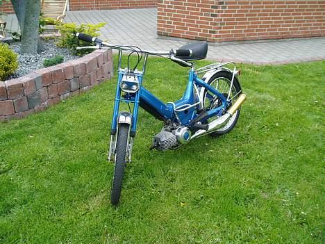 Puch Maxi k **Solgt** - Et nyt billede hvor jeg har fået lavet noget mere gejl... billede 2