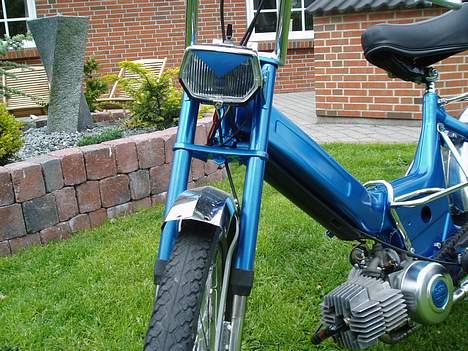 Puch Maxi k **Solgt** - Et nyt billede hvor jeg har fået lavet noget mere gejl... billede 3