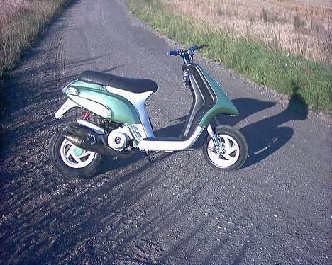 Piaggio Typhoon ¤Solgt¤ - fra H side, hvor den næsten ligger ned i gruset. billede 8