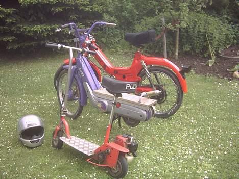 Puch Maxi 2 Gear - solgt - så mine mopeds sammen.. det er ikk. fake billede 6