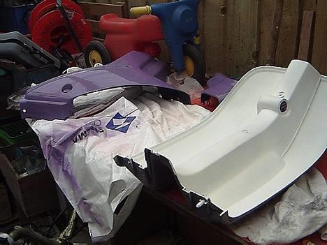 Honda melody Solgt - igang med at male! billede 10