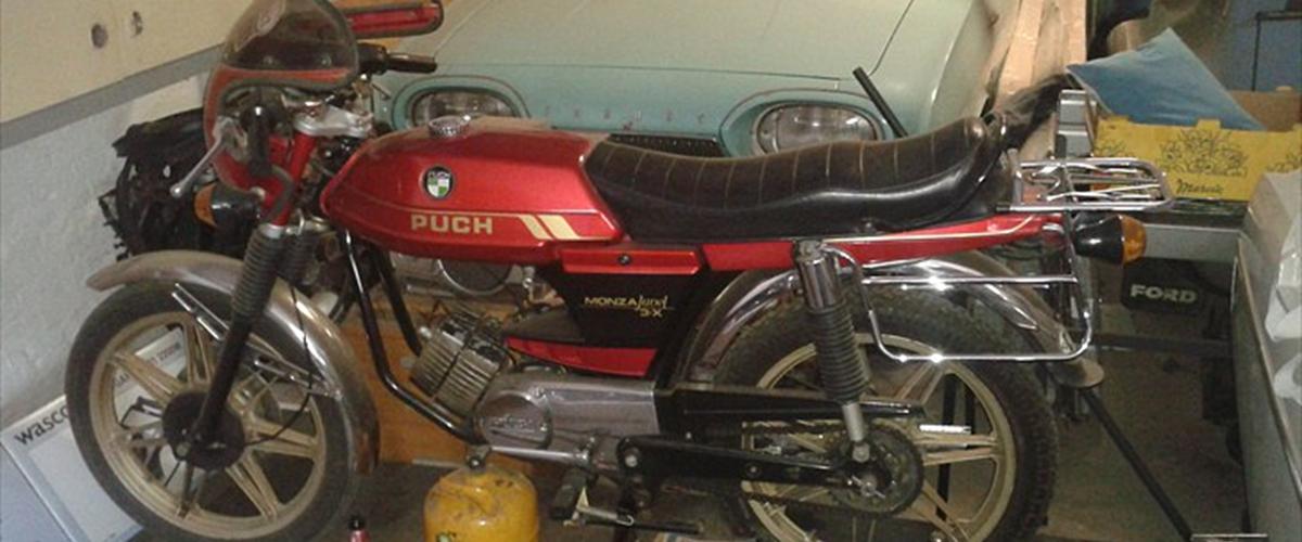Puch Monza Juvel 3 Gear - 1979 - den står 95% original det ...