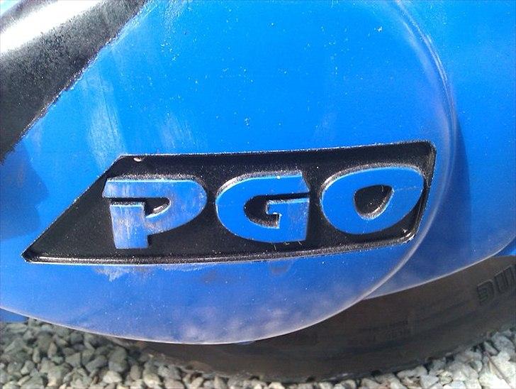 PGO Hot 50 (SOLGT) - Sort bag PGO mærket billede 6