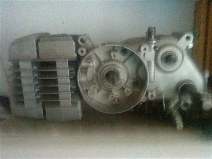 Kreidler rmc (projekt) (the green devil) - 3 gears motor som er total renoveret med tun krumtap billede 4