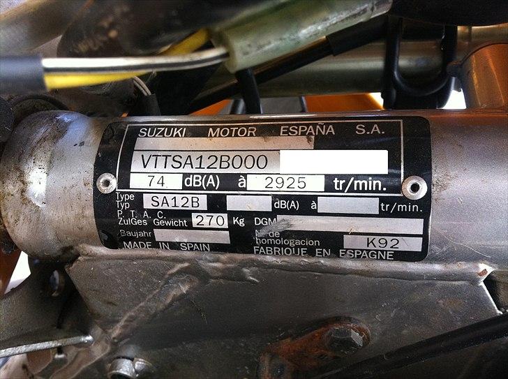 Suzuki RMX billede 11