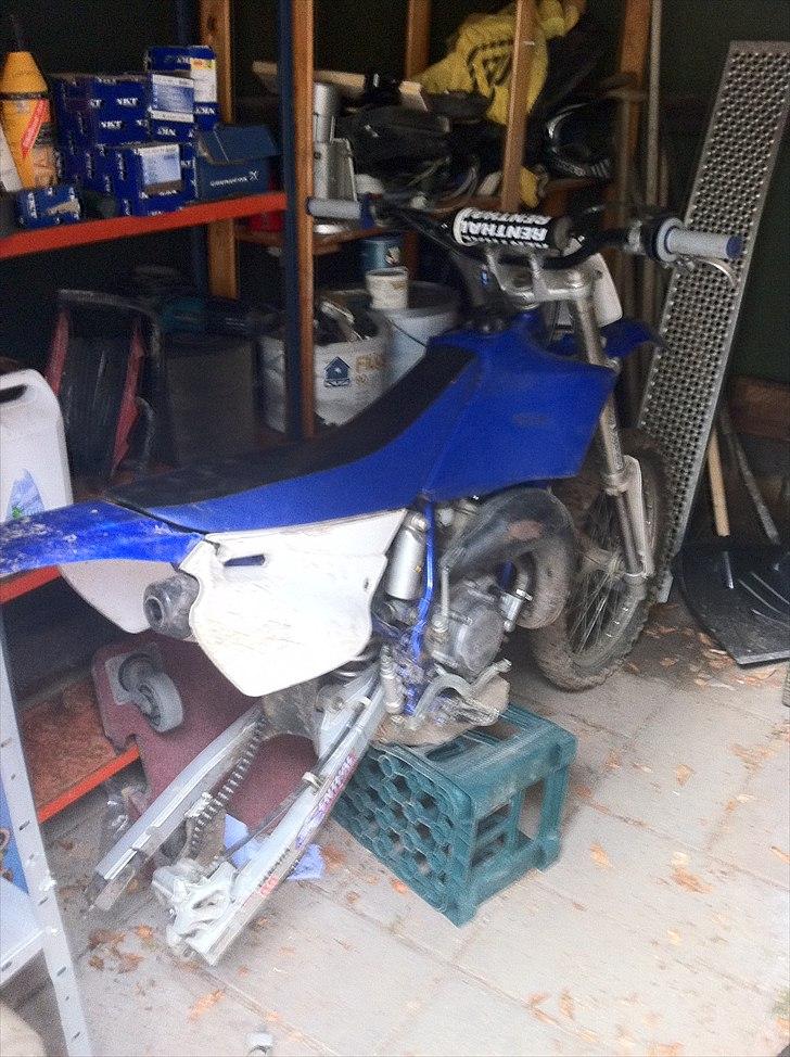 Yamaha yz 85 høj SOLGT :( - tjaa så røg baghjuls nav´et :( ***ER LAVET*** billede 2
