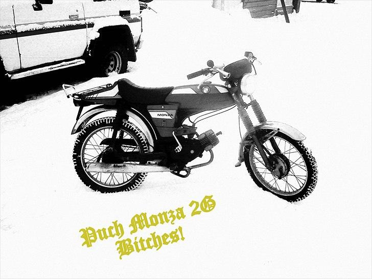 Puch Monza 2G Solgt :(  - Retro kind of shit :D ( i vinters) billede 7
