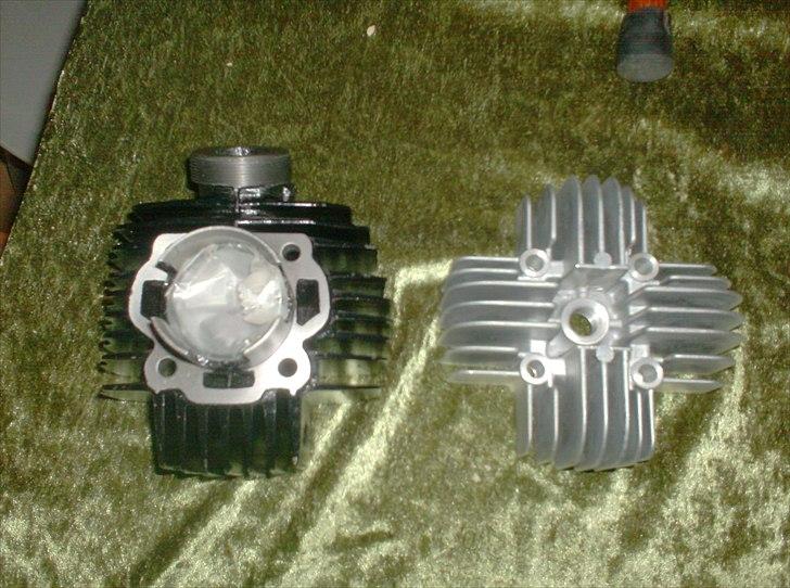 Yamaha 4 gear - 43 mm cylinder med top og stempel. billede 5