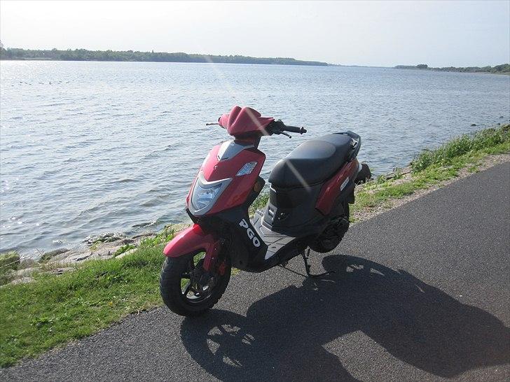 PGO Libra - Har lige fået foretaget 6000 km service, så nu kan den holde til Bornholmer-turen til sommer :) billede 13