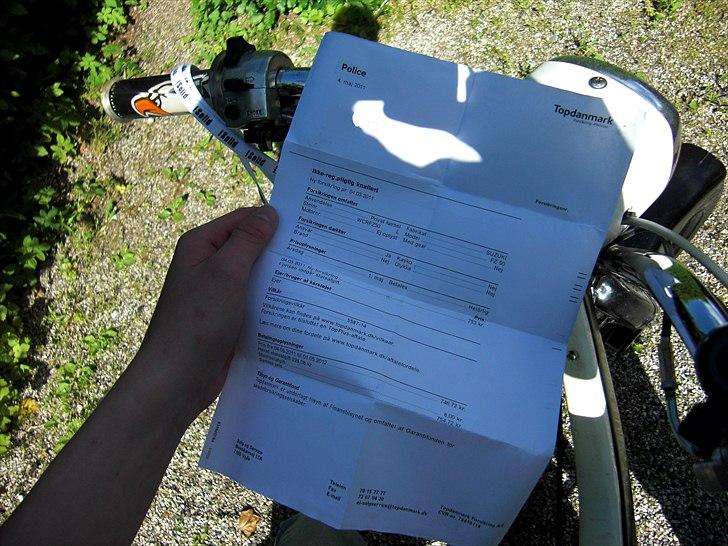 Suzuki FZ 50 - STJÅLET 1/10 2011 :'( - Top nice! Forsikringspapirer. billede 11