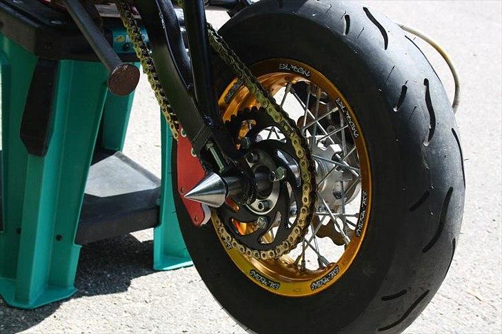 Shineray Supermotard Custom Topstar - Efter prøvemontering af forlygte, potte og skærme billede 8