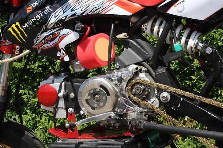 Shineray Supermotard Custom Topstar - Efter prøvemontering af forlygte, potte og skærme billede 10