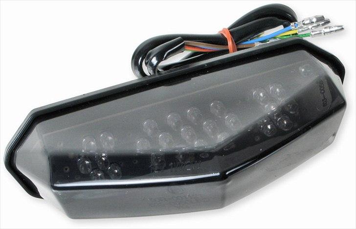 Apollo Orion   Aragon RS 30 ( smadret ) - den nye LED baglygte med blink lys  :D billede 12