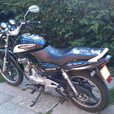 Yamasaki YM50-8B  konfiskeret af politiet