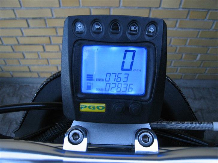 PGO PMX  Naked - Digitalt speedometer.  billede 15