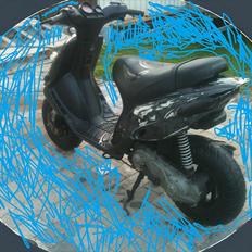 Gilera stalker skildt.