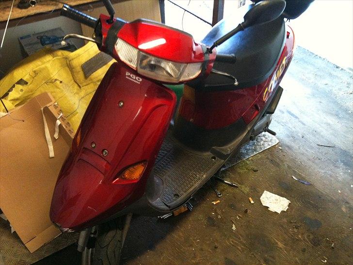 PGO comet byttet til wallaroo da der manglede stel nr billede 3