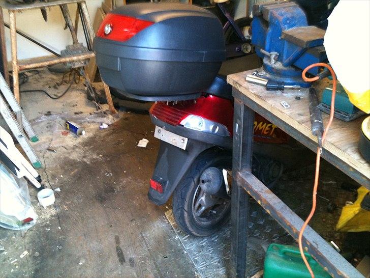 PGO comet byttet til wallaroo da der manglede stel nr billede 7