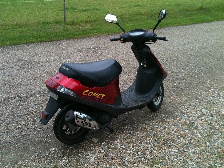 PGO comet byttet til wallaroo da der manglede stel nr billede 8