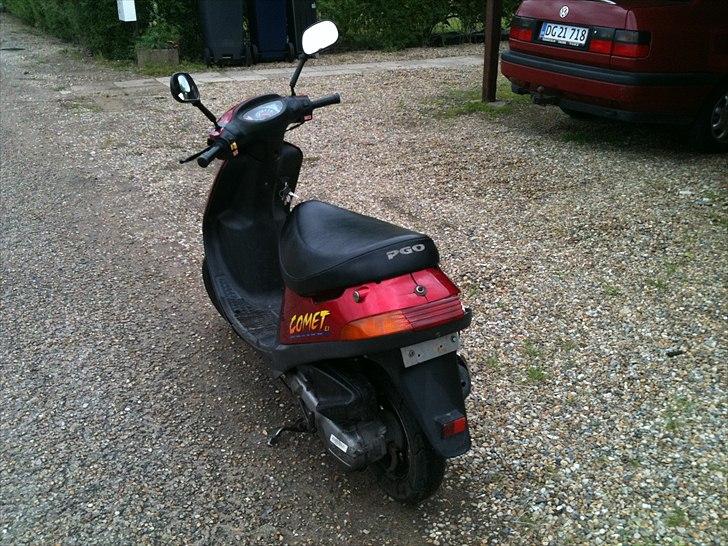 PGO comet byttet til wallaroo da der manglede stel nr billede 9