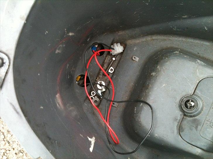 PGO comet byttet til wallaroo da der manglede stel nr billede 1