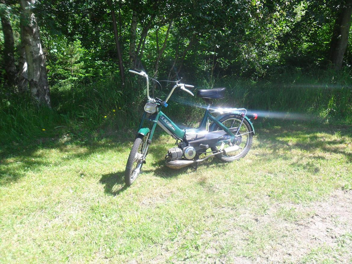 Puch Maxi K- Anden motor - Motor der er boret, hacket med proma snake udstødning  billede 18