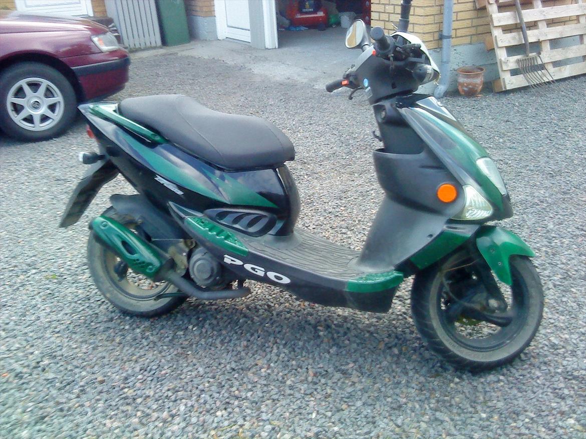 PGO Dr.Big - sådan så den ud først da den blev færdig malet første gang :D billede 15