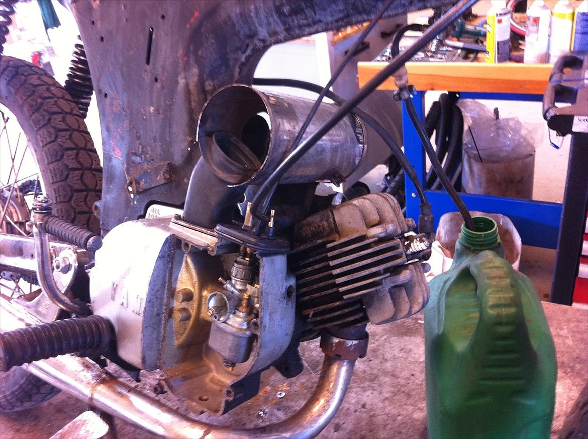 Yamaha 4 gear solgt i dele  billede 2