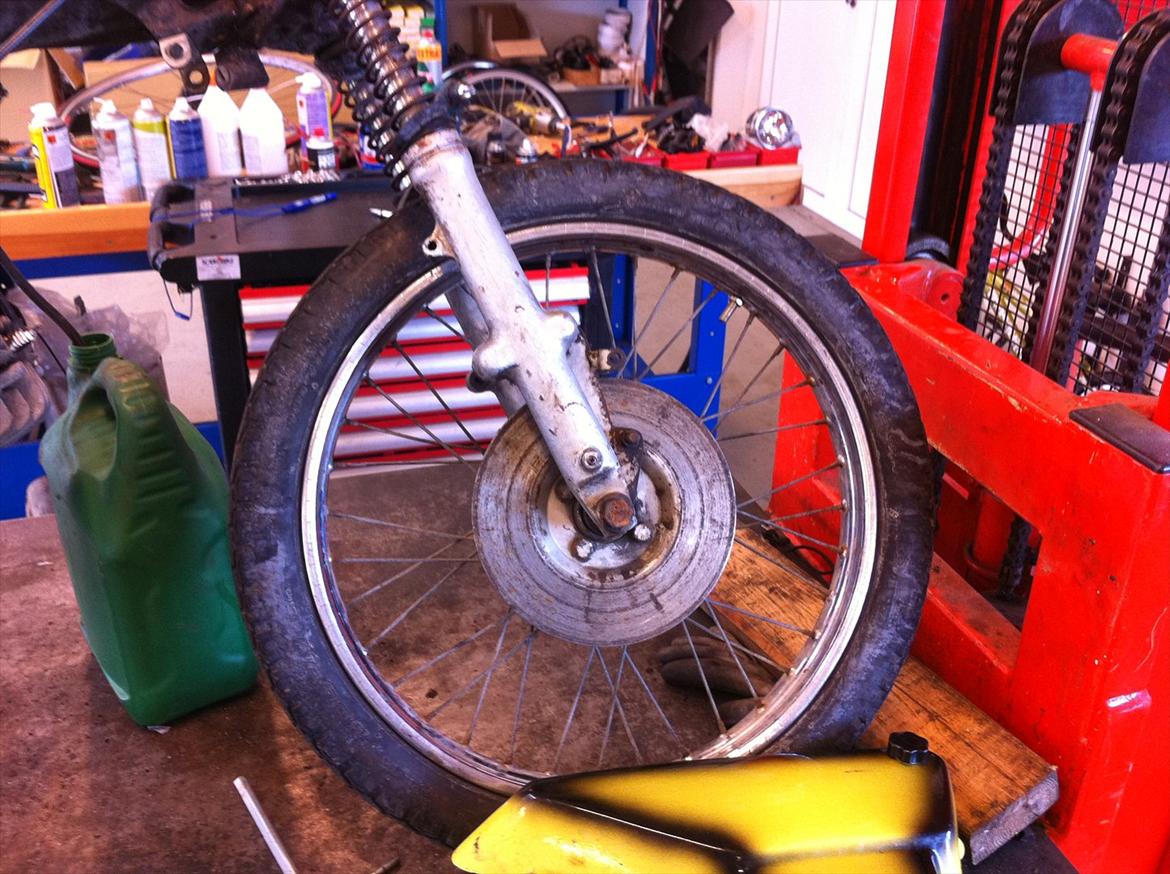 Yamaha 4 gear solgt i dele  billede 3