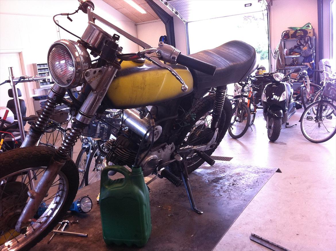 Yamaha 4 gear solgt i dele  billede 5