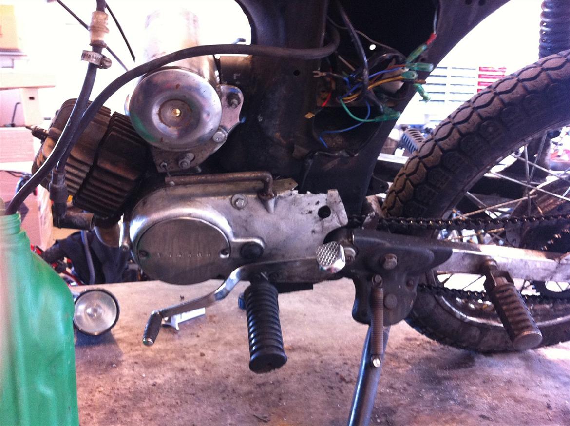 Yamaha 4 gear solgt i dele  billede 6