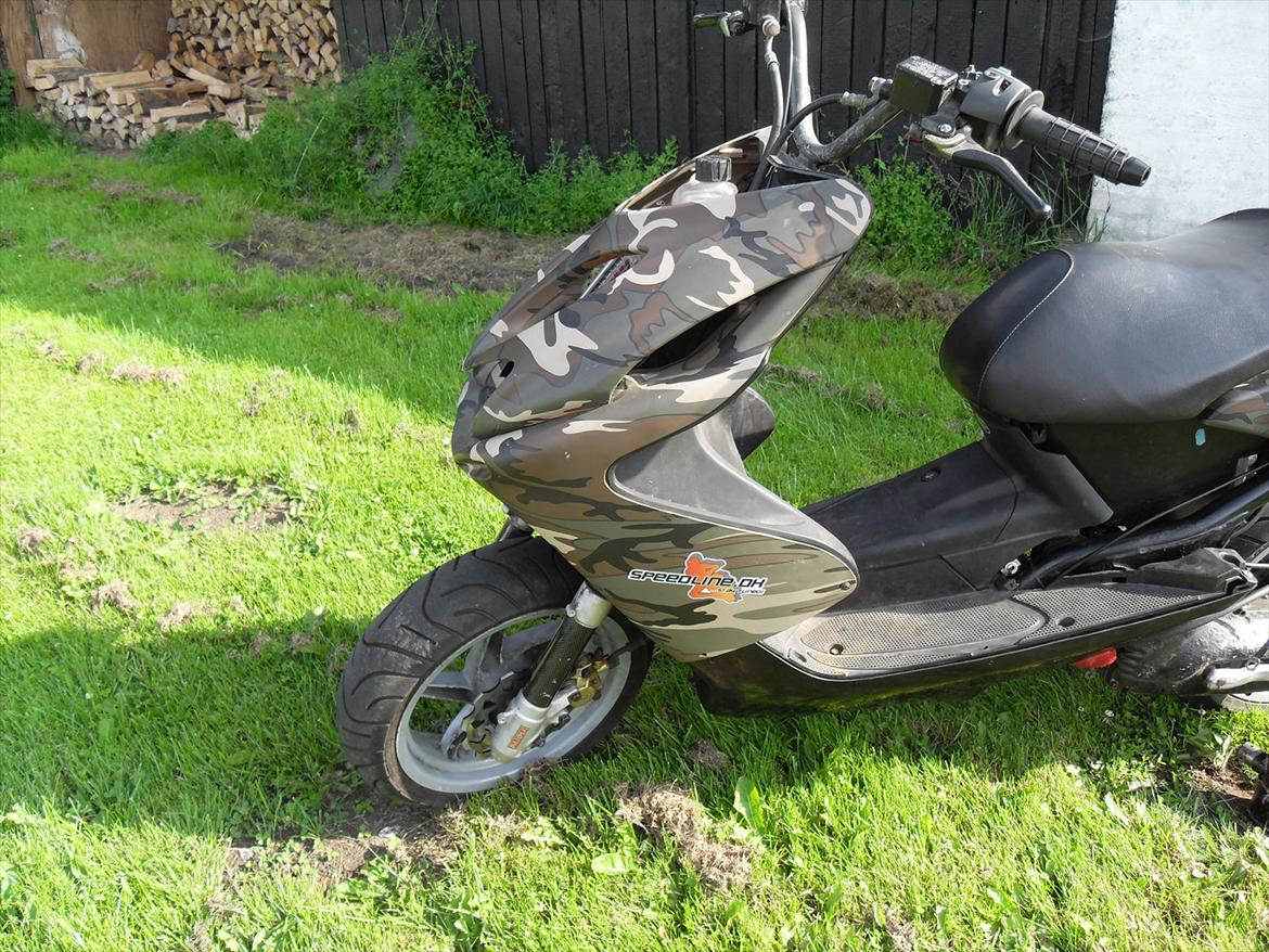 Yamaha aerox LC DD TS T7 (ARMY) SPLITTET billede 7