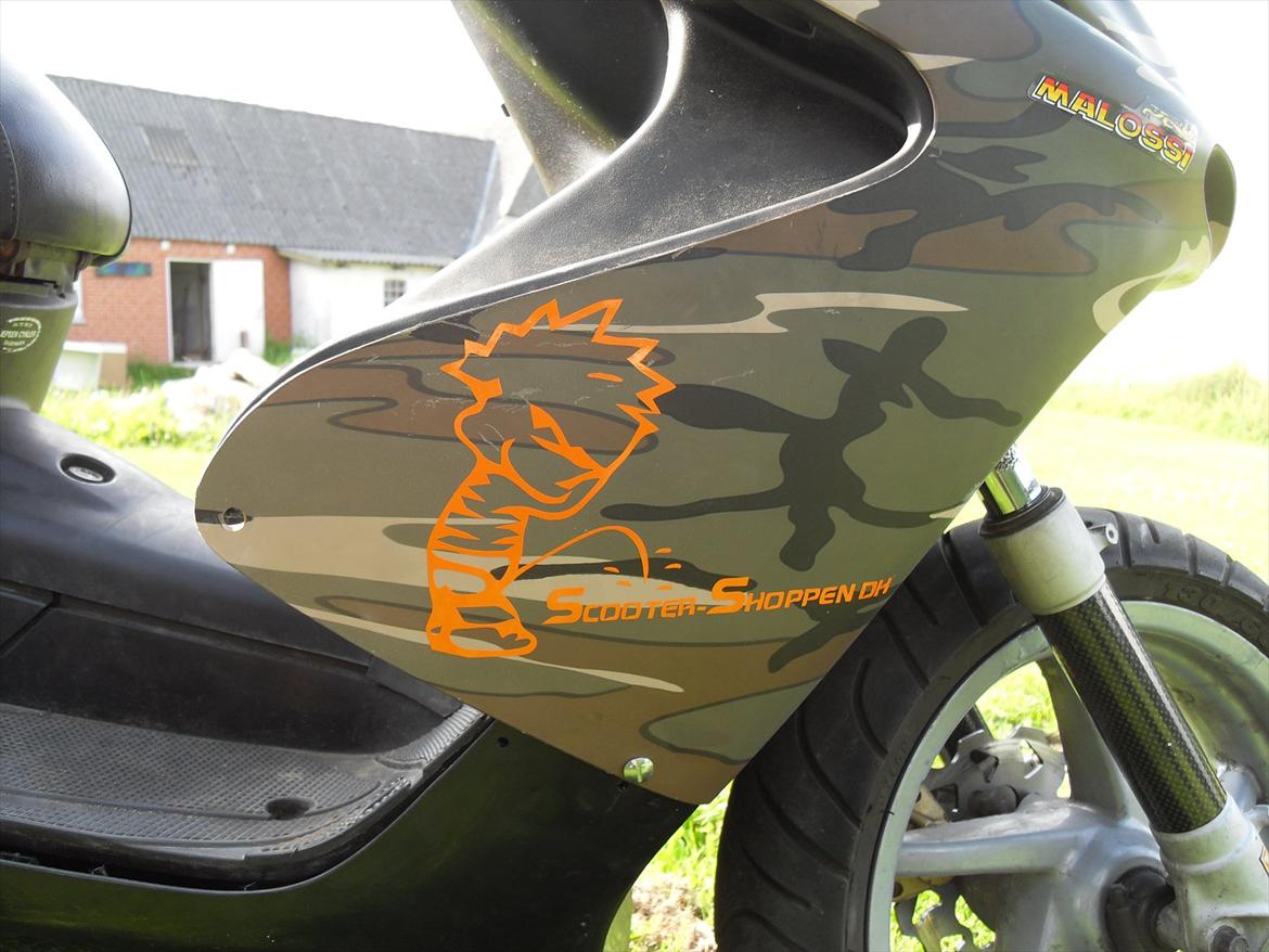 Yamaha aerox LC DD TS T7 (ARMY) SPLITTET billede 8