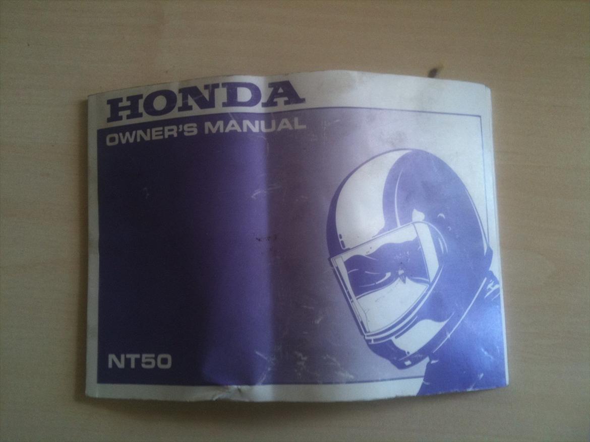 Honda Melody T il  S alg  - OWNERS'S MANUAL billede 2