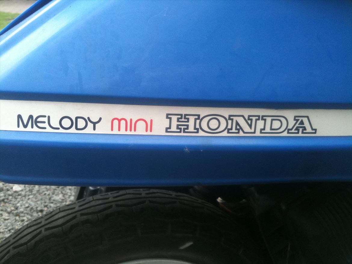 Honda Melody T il  S alg  - Honda melody mini ;) billede 8