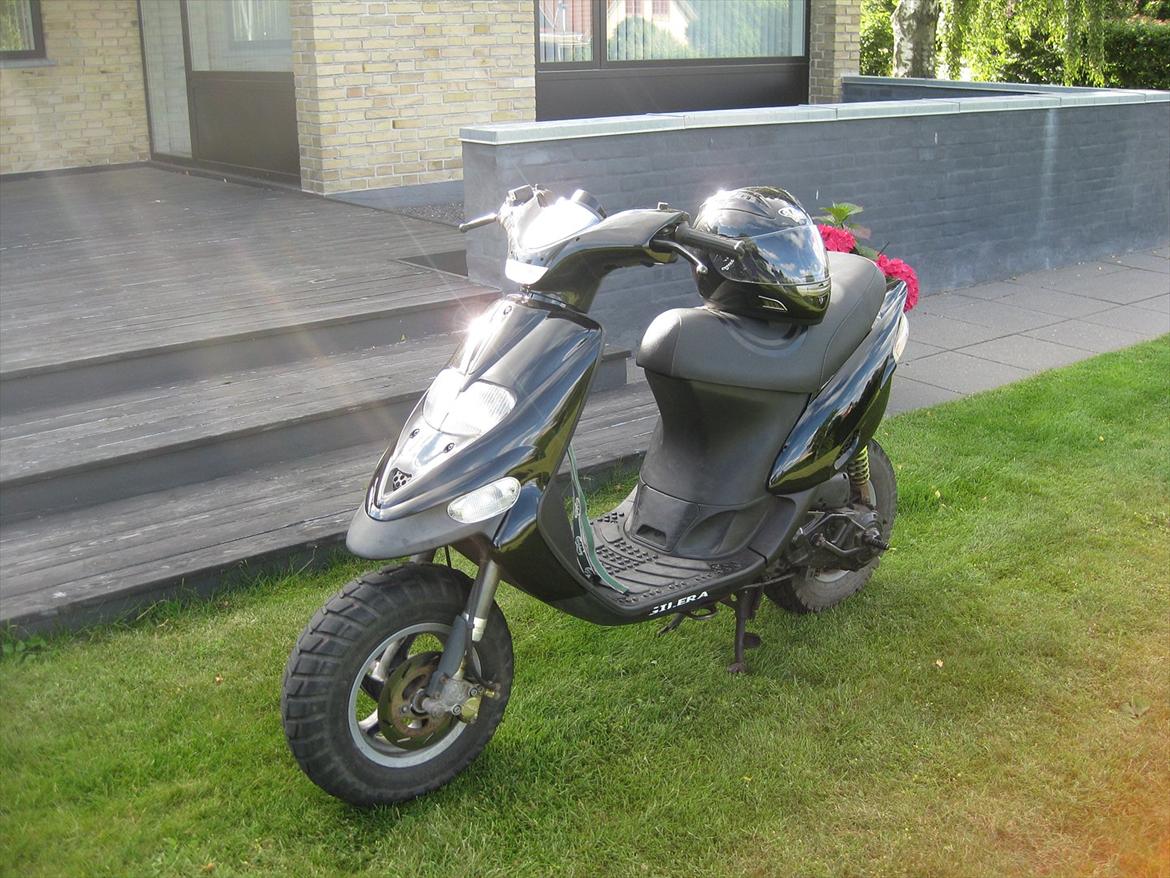 Gilera Stalker (Tidl. scooter) - Bag støddæmperen er blevet skiftet til en sort. billede 5