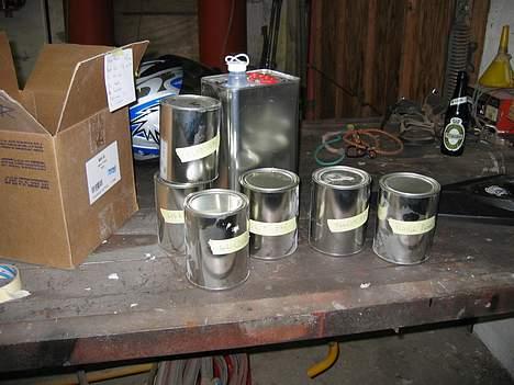 Yamaha jog r projekt auto lak!!! - lidt maling og klar lak og praimer  1500kr billede 14