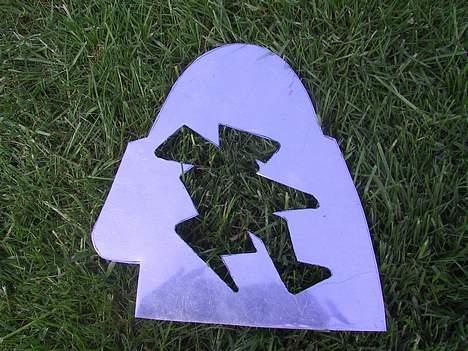 Aprilia •Sonic • SOLGT •  - Min hjemmelavet alu røv plade.. billede 14