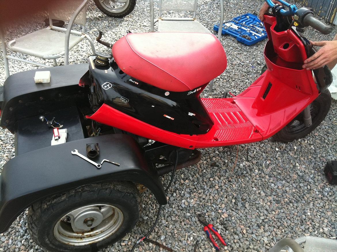 Yamaha 3 hjuler tilsalg billede 3