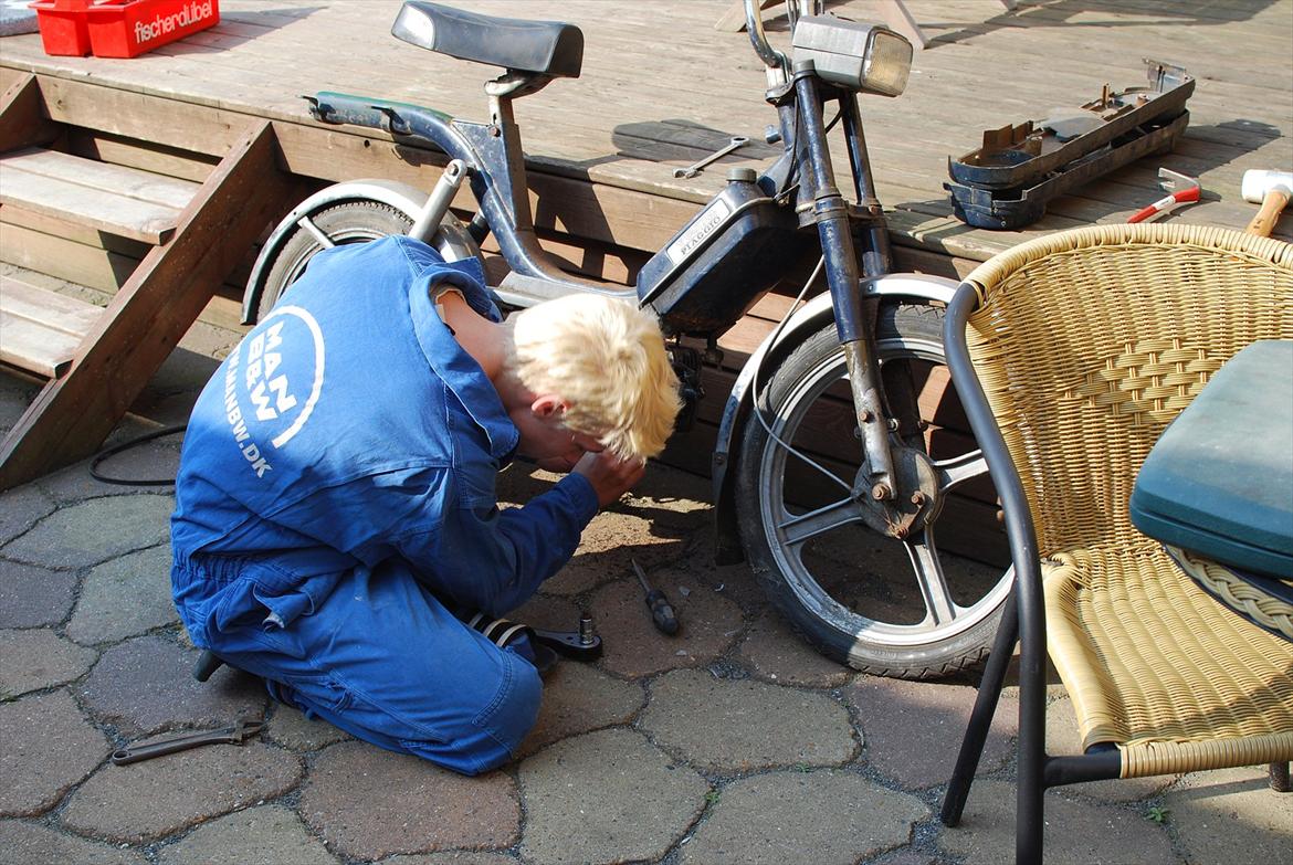 Vespa Bravo projekt billede 7